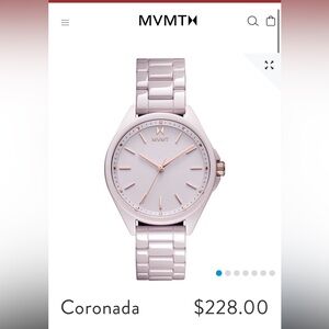 MVMT Coronada Watch BNWT